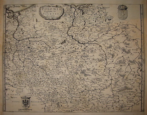 Merian Matthà¤us (1593-1650) Polonia Regnum et Silesia Ducatus 1649 Francoforte 